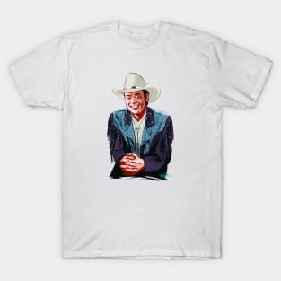 Ricky Van Shelton - An illustration by Paul Cemmick T-Shirt